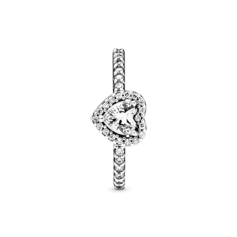 Anel Coração Brilhante Black Friday