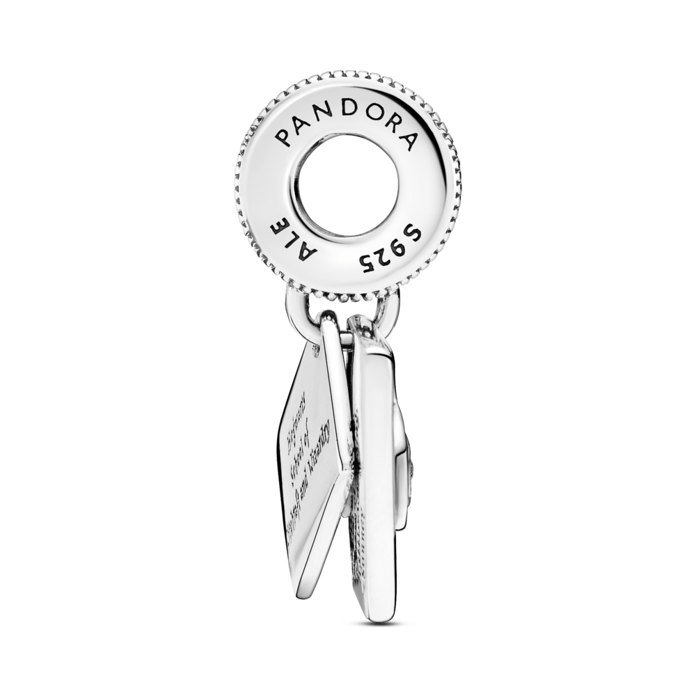 Charm Pendente Carta De Hogwarts - Harry Potter