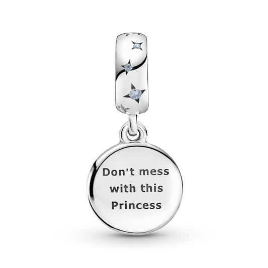Charm Pendente Duplo Princesa Leia