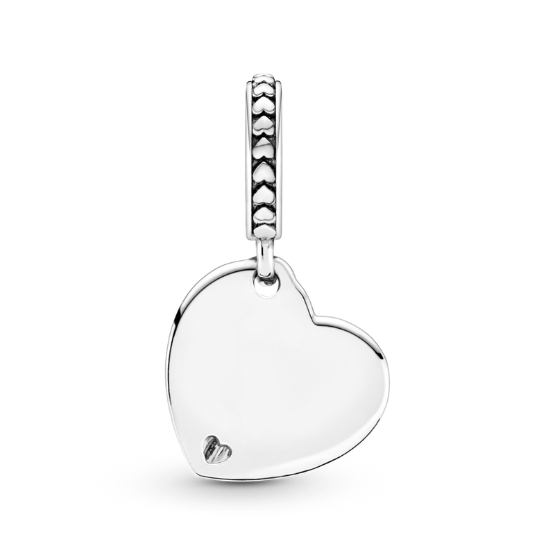Charm Pendente Coração e Árvore Da Família