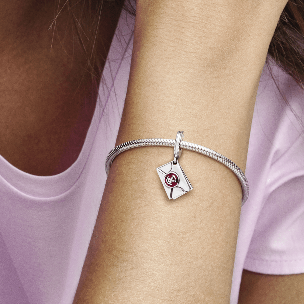 Charm Pendente Carta De Hogwarts - Harry Potter