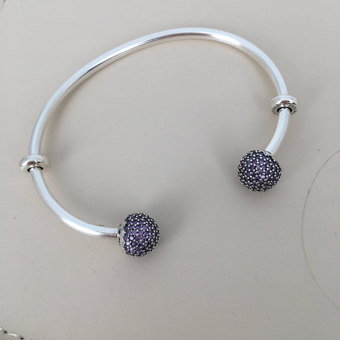 Pulseira Aberta Crie e Combine Pavé