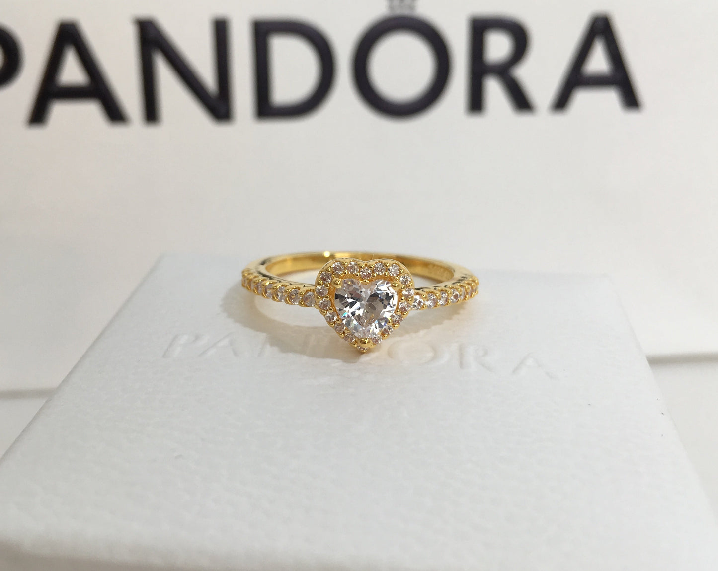 Anel Coração Brilhante Black Friday