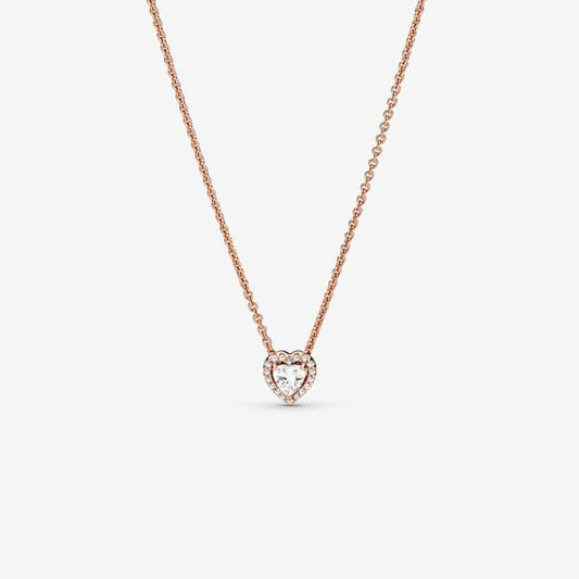 Colar Collier de Coração Espumante