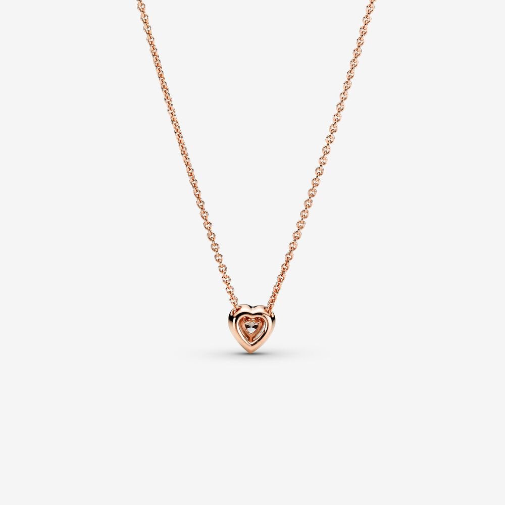 Colar Collier de Coração Espumante