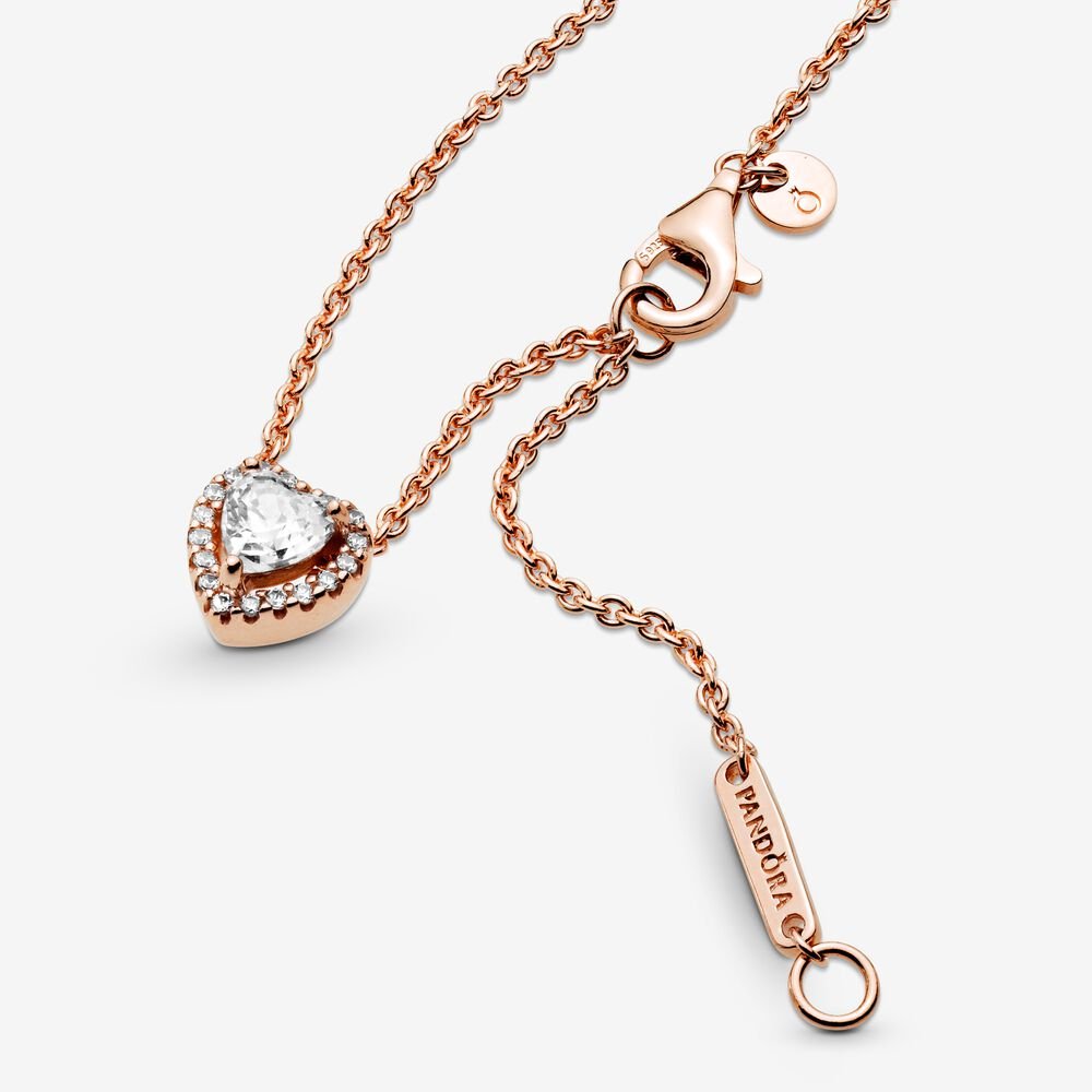 Colar Collier de Coração Espumante