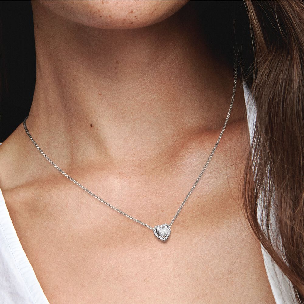 Colar Collier de Coração Espumante