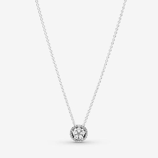 Colar de Flores Cintilantes