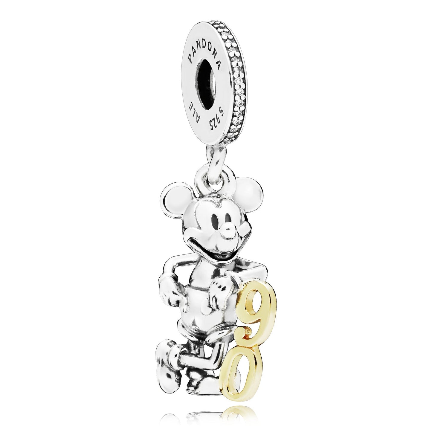 Charm pendente 90º Aniversário Mickey