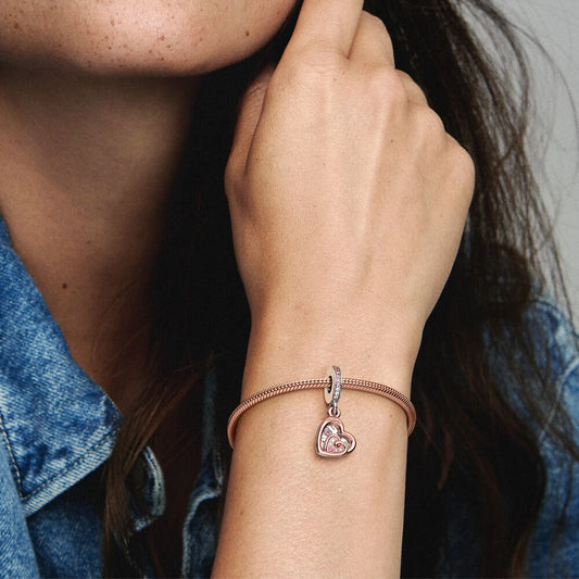 Charm Corações Infinitos Entrelaçados