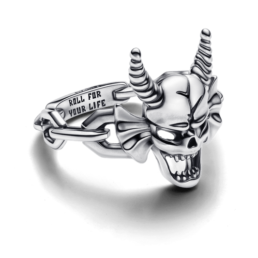 Anel Stranger Things - Caveira D&D