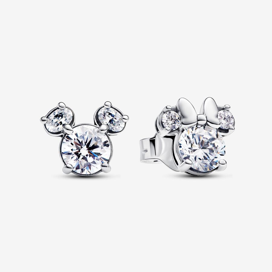 Brincos Mickey e Minnie Espumante