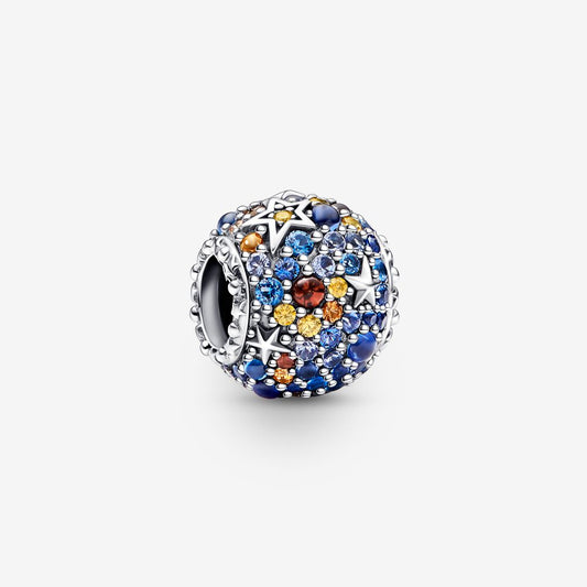 Charm Planeta Mercúrio e Estrelas Brilhantes