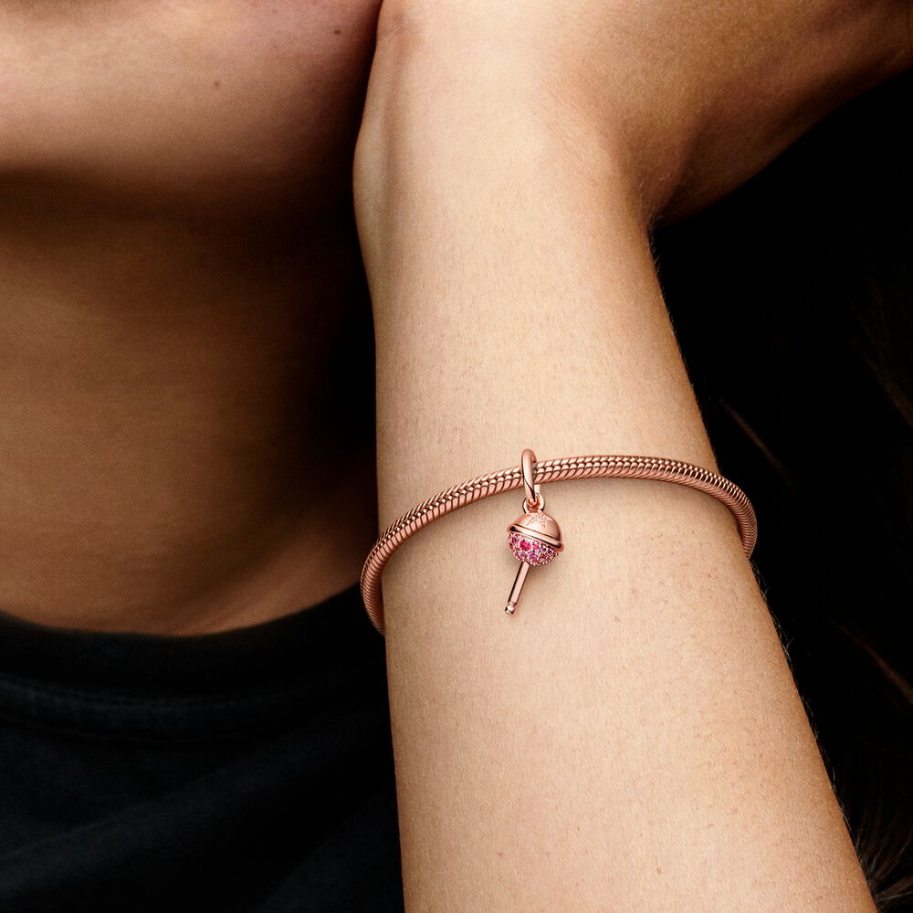 Charm de Pirulito Brilhante