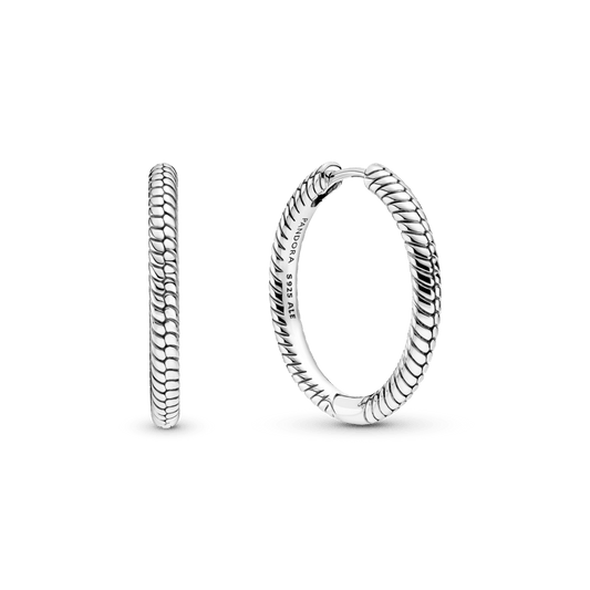 Brinco de Argola Prata em Trama e Personalizável