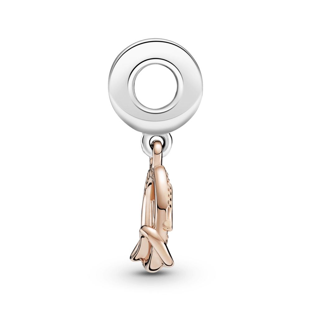 Charm Pendente Mamae Em Dois Tons