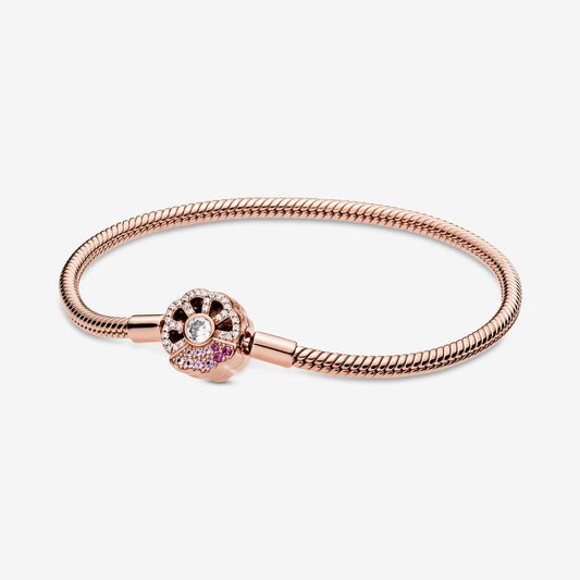 Pulseira Leque Rosé