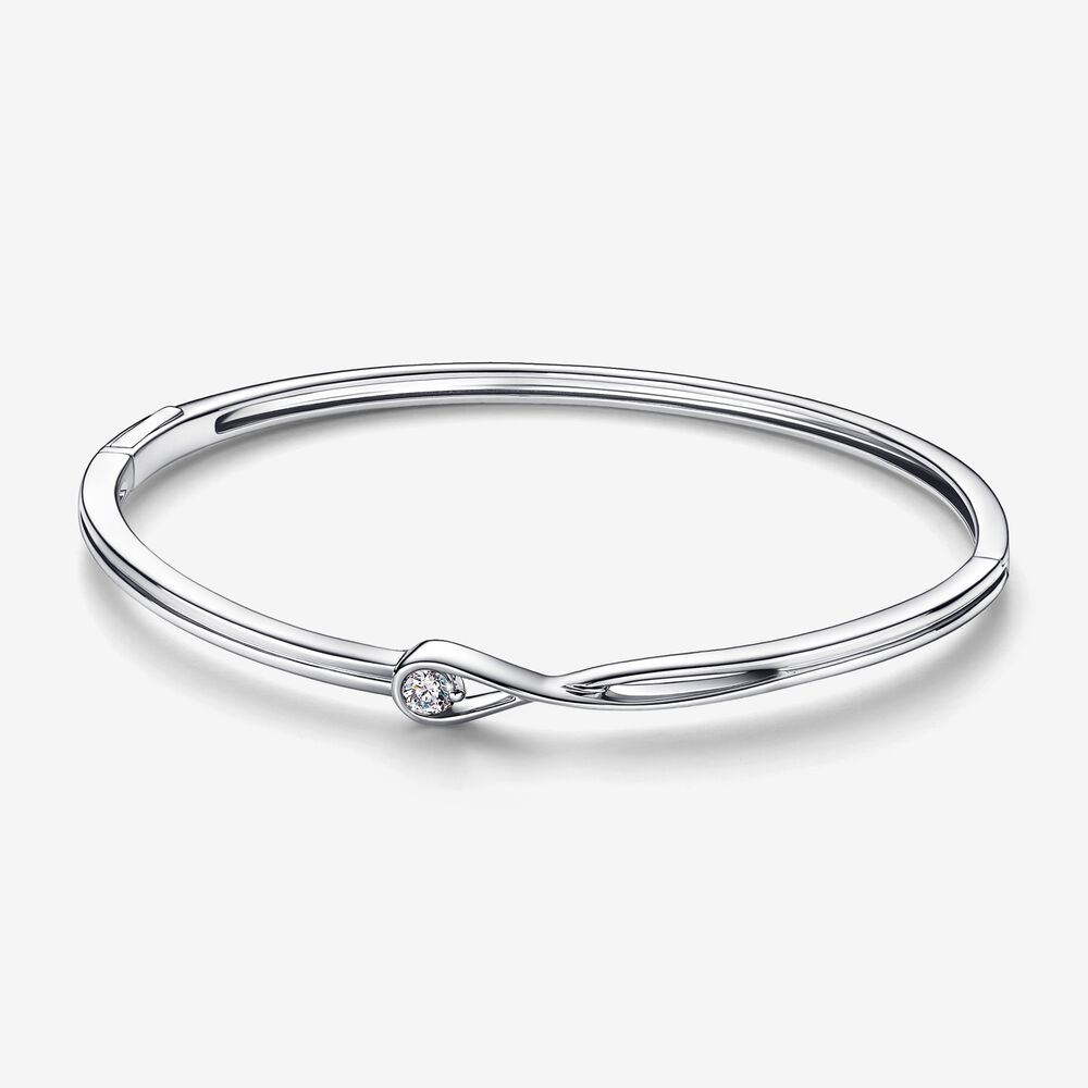 Pulseira Rígida com Brilhante