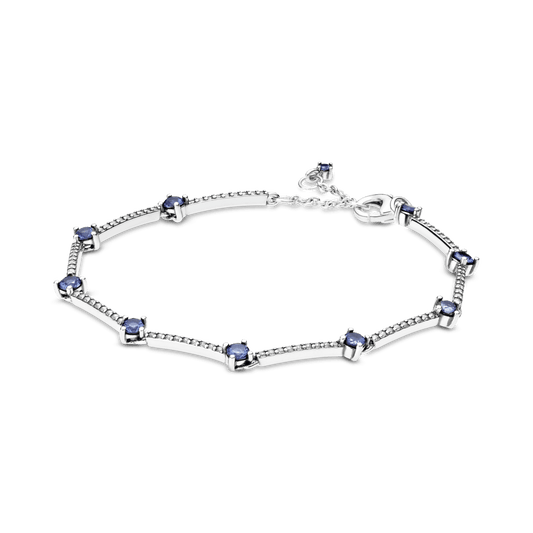 Pulseira com Barra Brilhante