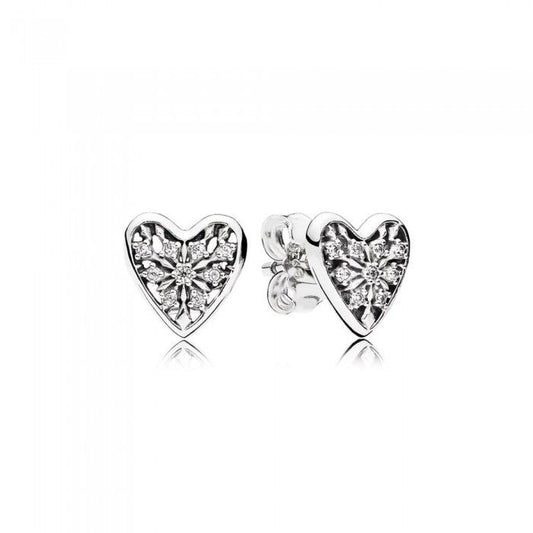 Brinco Coração de Neve