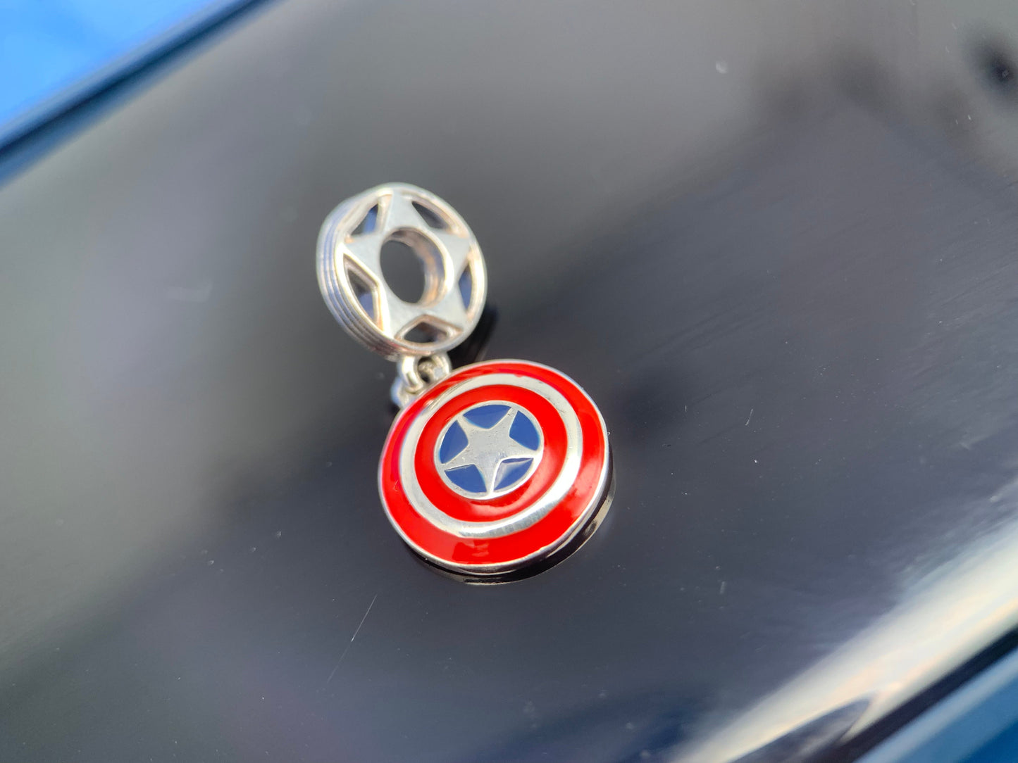 Charm Escudo Capitão América - Marvel