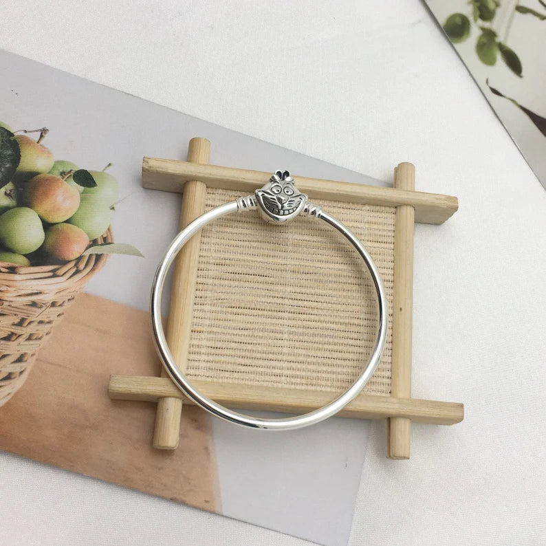 Pulseira Rigida Gato Risonho