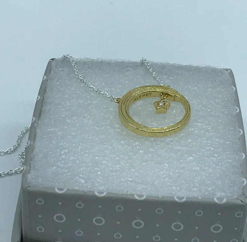 Colar Estrela Cadente Celestial