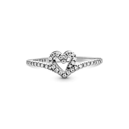 Anel Wish Coracao Espumante