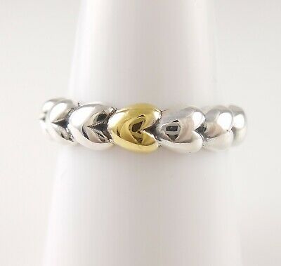 Anel Coração Dourado