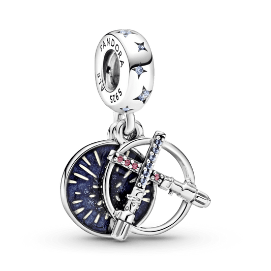 Charm Pendente Duplo De Sabre De Luz