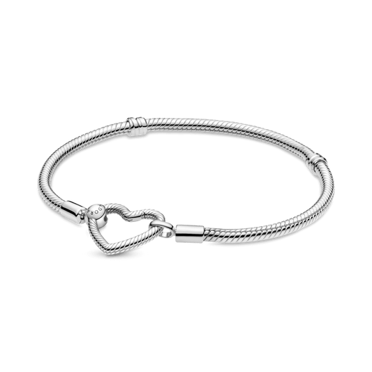 Pulseira Moments Com Fecho De Coracao