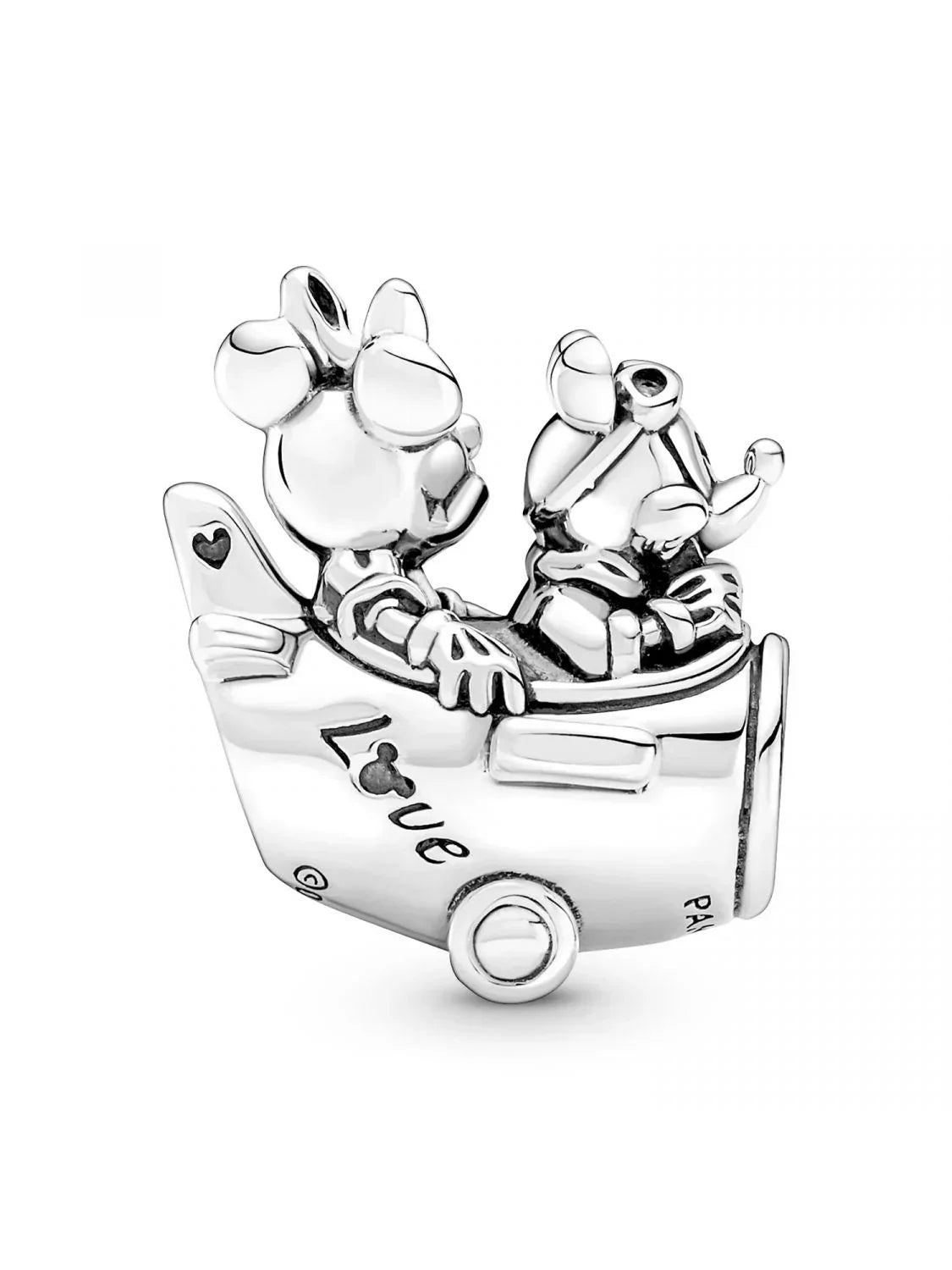 Charm Mickey e Minnie no Avião