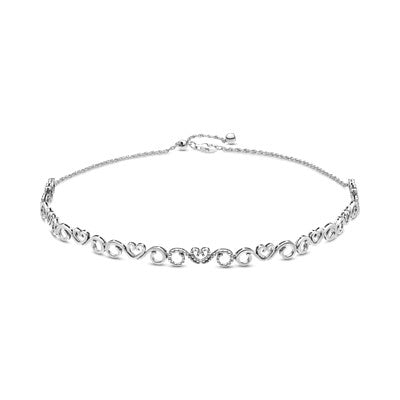 Colar Choker Coração Romântico