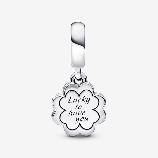 Charm Amizade em Trevo 4 Folhas