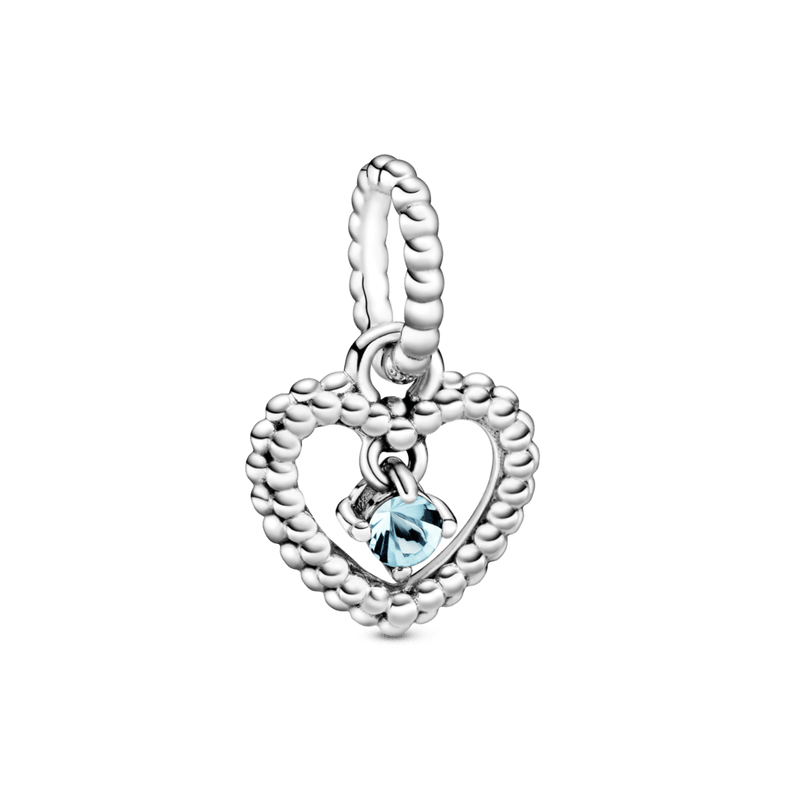 Charms Pendente Coração Esferas - Meses