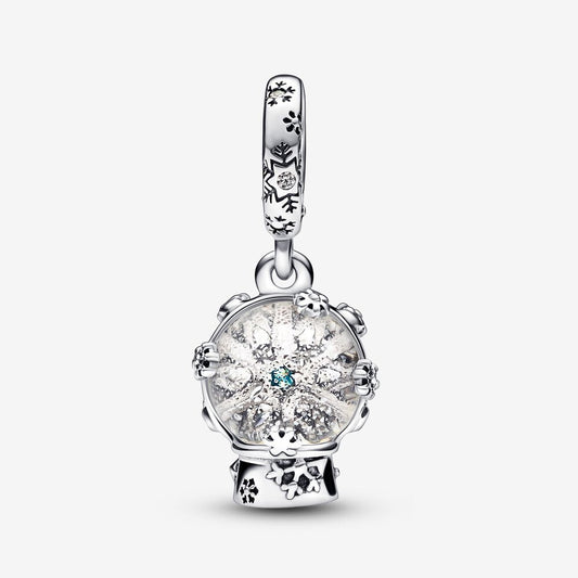 Charm Floco de Neve no Globo