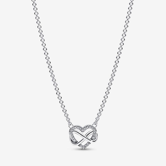 Colar Collier Coração Infinito