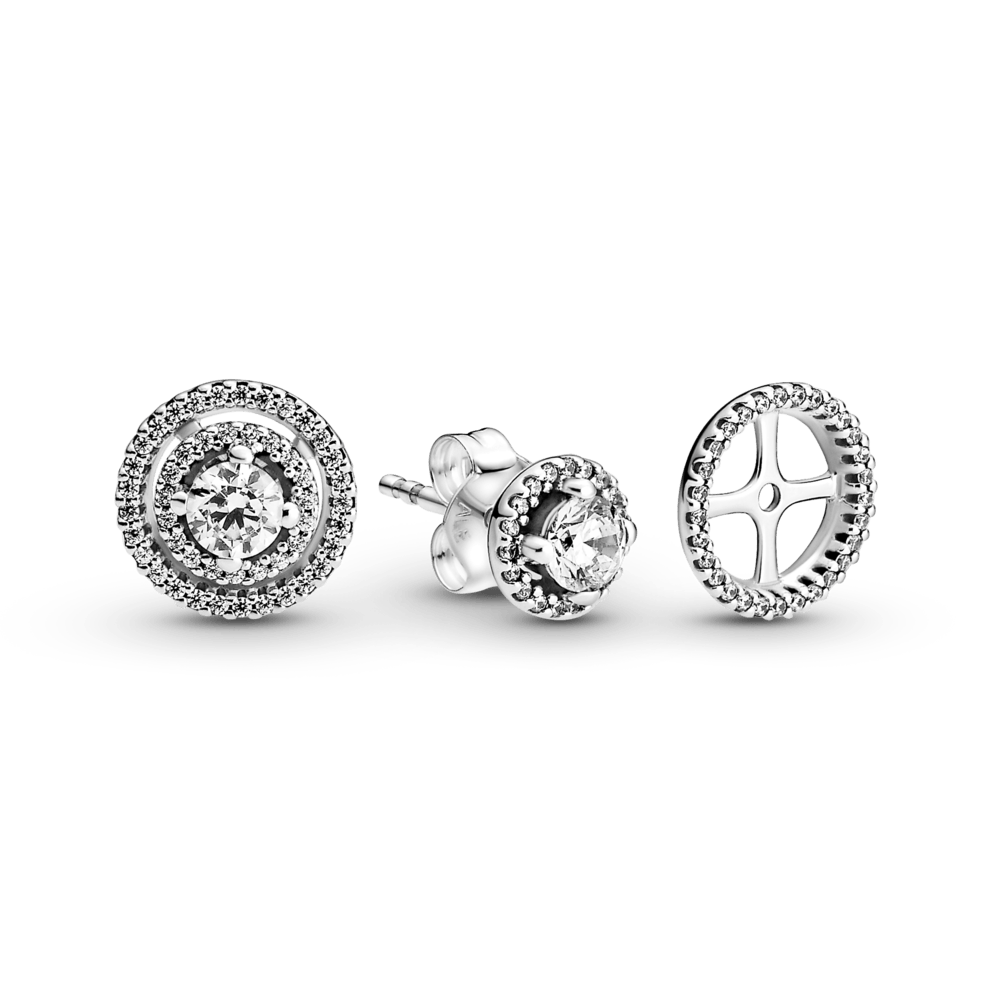 Brinco de Prata Pequeno Redondo Brilhante