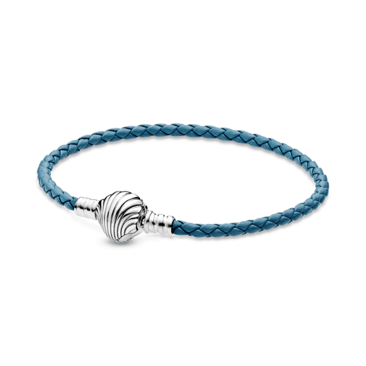 Pulseira Couro Concha do Mar