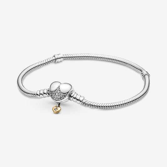 Pulseira Coração Princessas