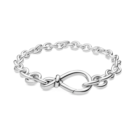 Pulseira Fecho Infinito Assimetrico