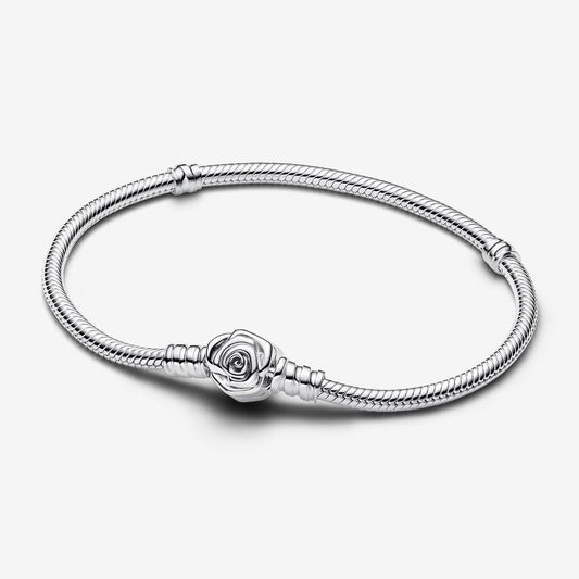 Pulseira Fecho em Rosa
