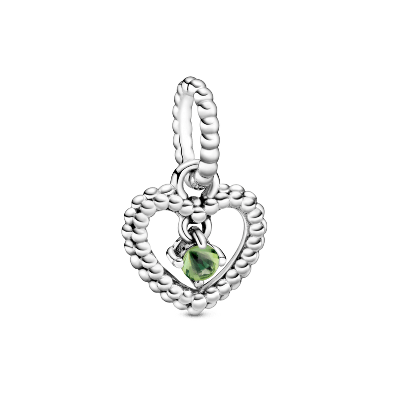 Charms Pendente Coração Esferas - Meses