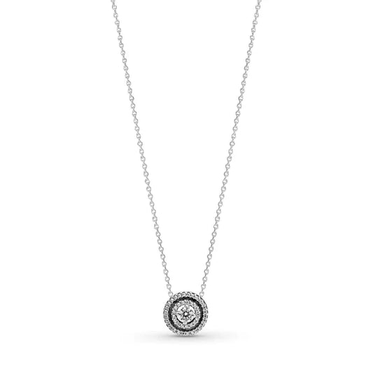 Colar Halo Duplo Cintilante