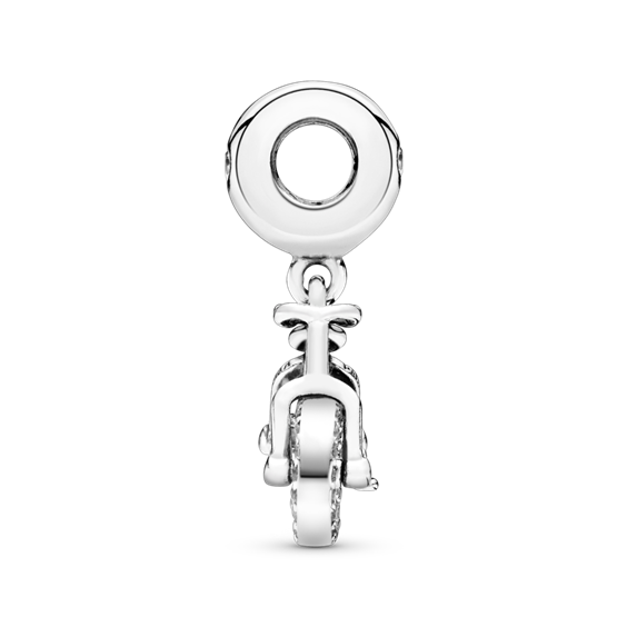 Charm Pendente Brilhante Bicicleta
