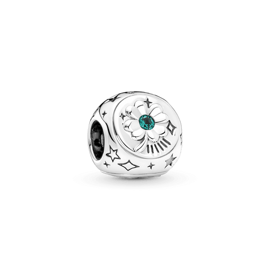 Charm de Tres Lados Trevo, Ferradura e Joaninha