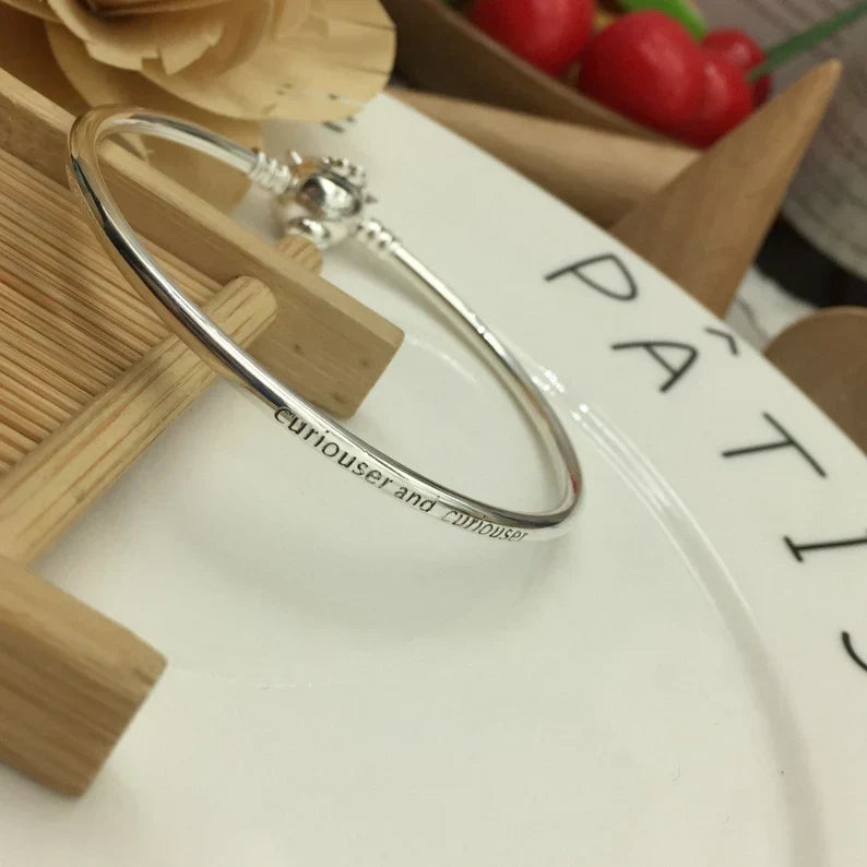 Pulseira Rigida Gato Risonho