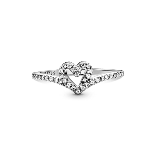 Anel Wish Coracao Espumante