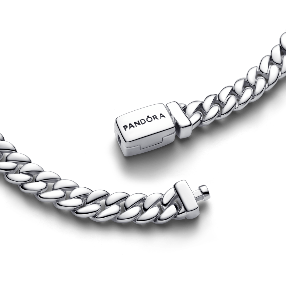 Bracelete Maleável Corrente Cubana