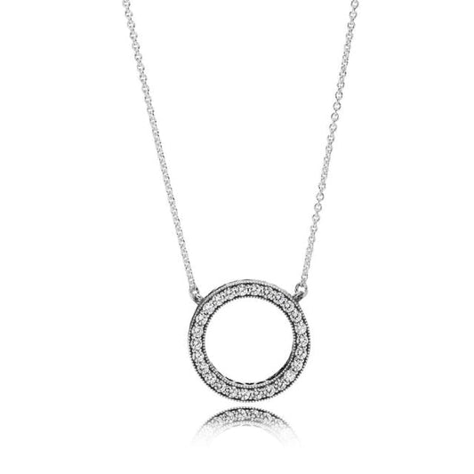 Colar Circulo Brilhante Pandora